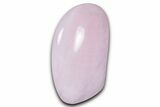 Free-Standing Polished Pink Manganoan Calcite - Fluorescent! #337834-1